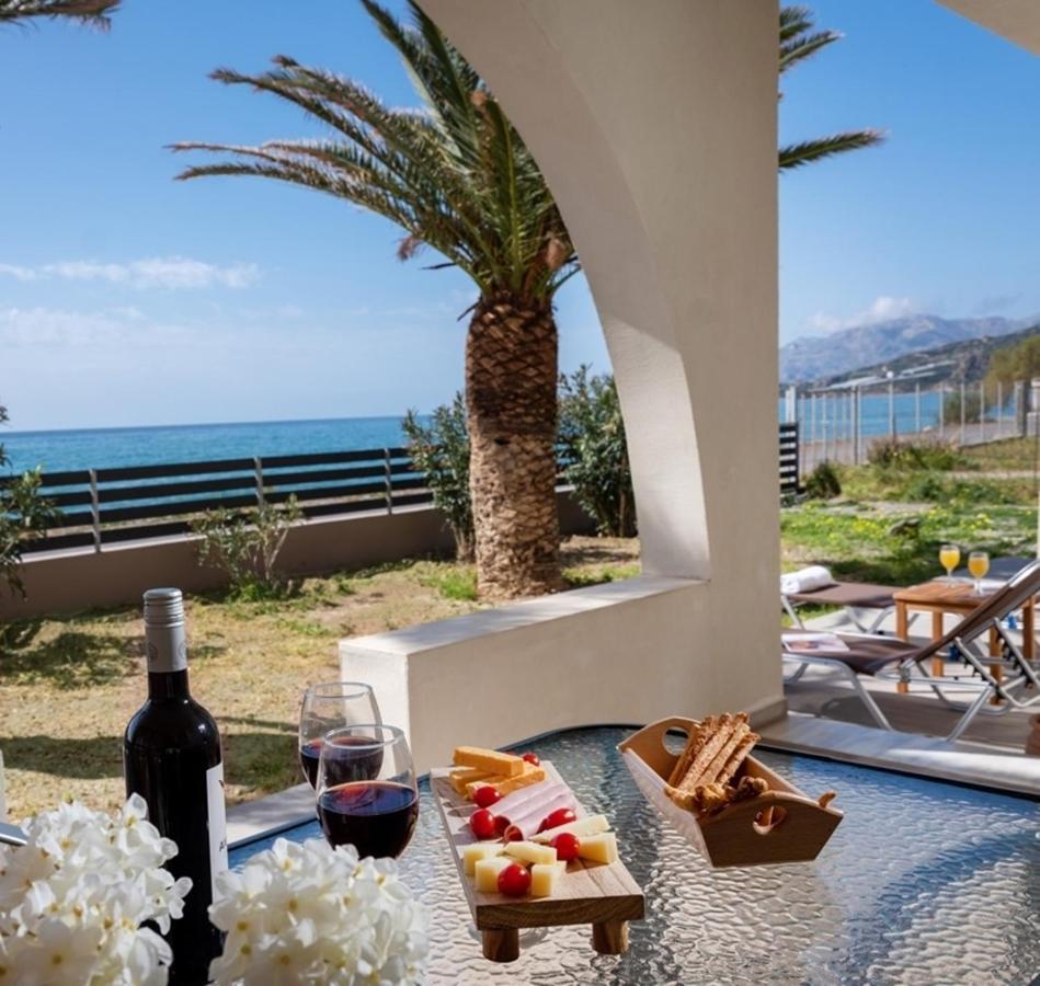 Atalanti Seaside Junior Suites Keratokambos Bagian luar foto